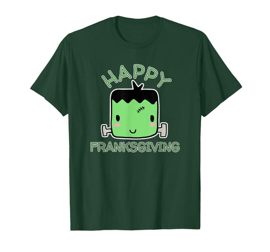 Cute Funny Thanksgiving, Happy Franksgiving design T-Shirt