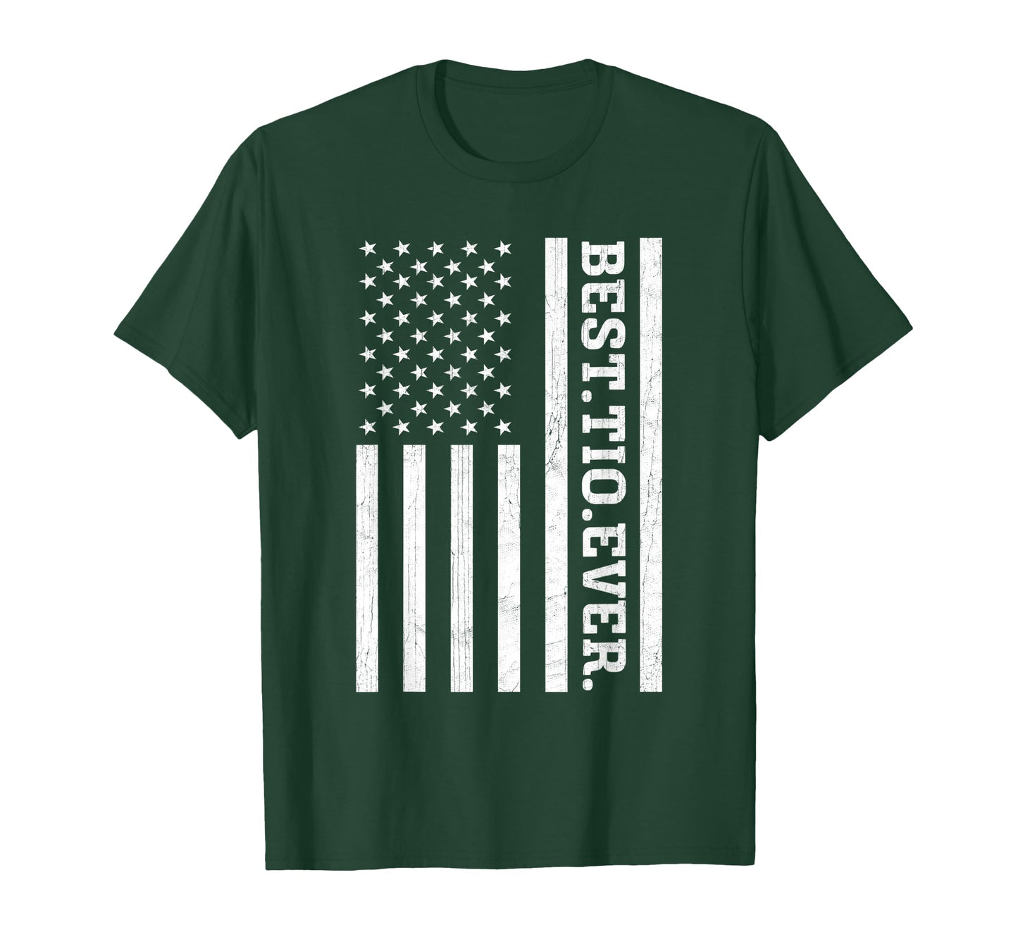 Best Tio Ever US American Flag Tio Vintage T-Shirt