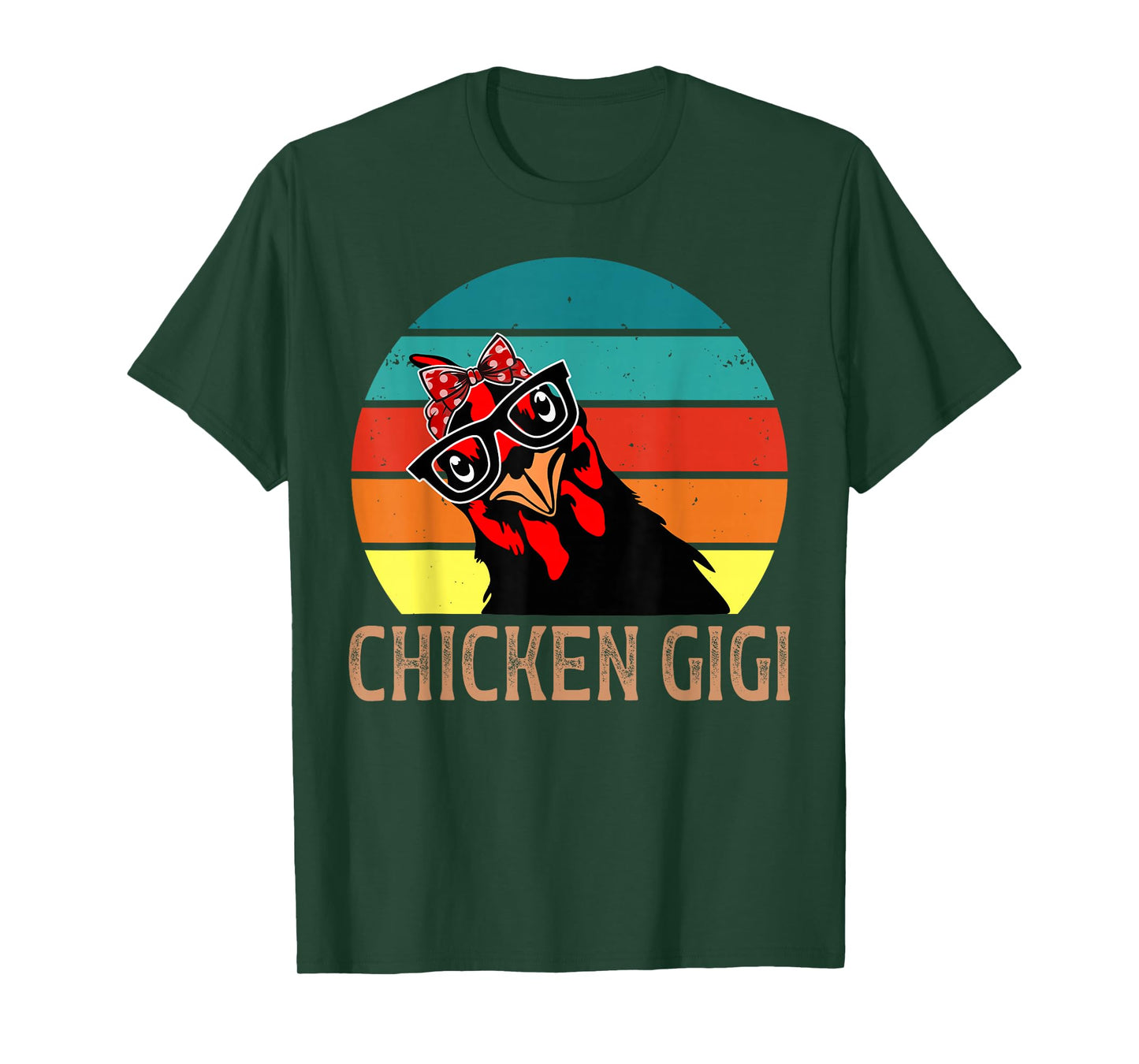 Chicken Gigi Retro Chicken Owner Chicken Farmer T-Shirt