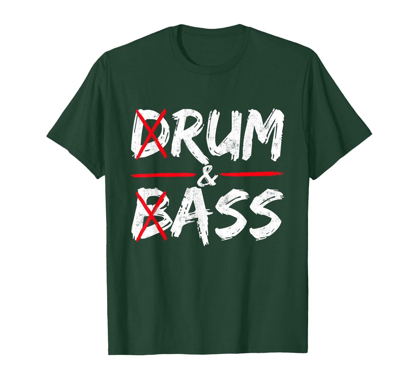 Vintage Drum & Bass / Rum & Ass Funny T-Shirt