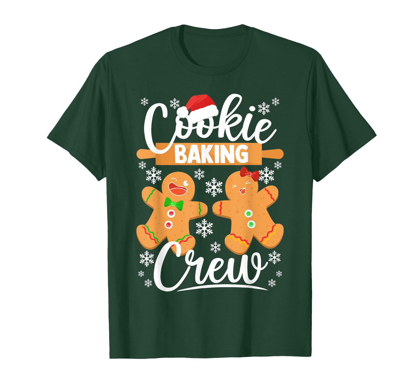 Cookie Baking Crew Shirt Gingerbread Christmas Baking T-Shirt