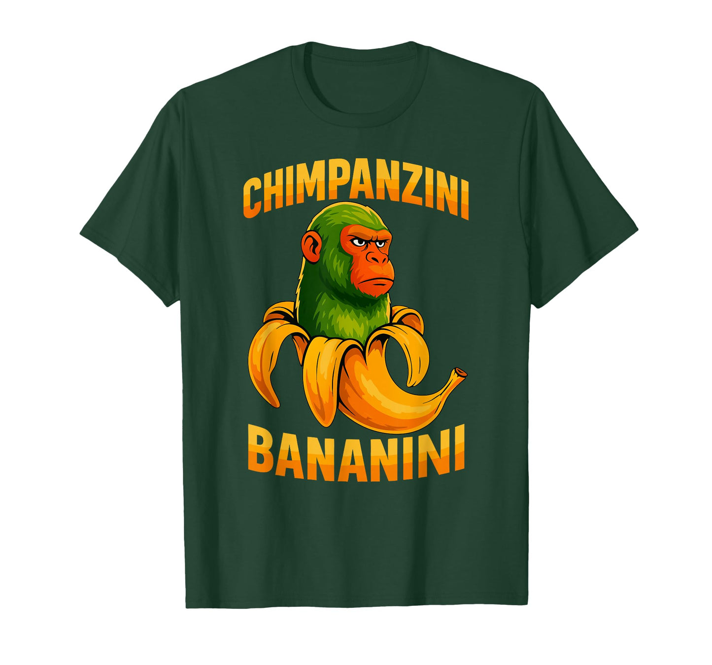 Monkey Meme Italian Brainrot Chimpanzini Bananini T-Shirt