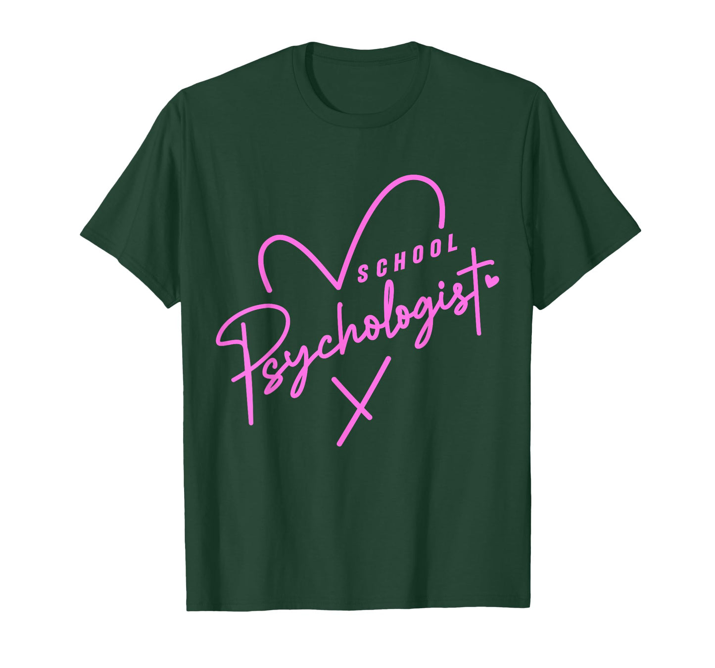 Clinical School Psychologist Teacher & Psych Major Student T-Shirt