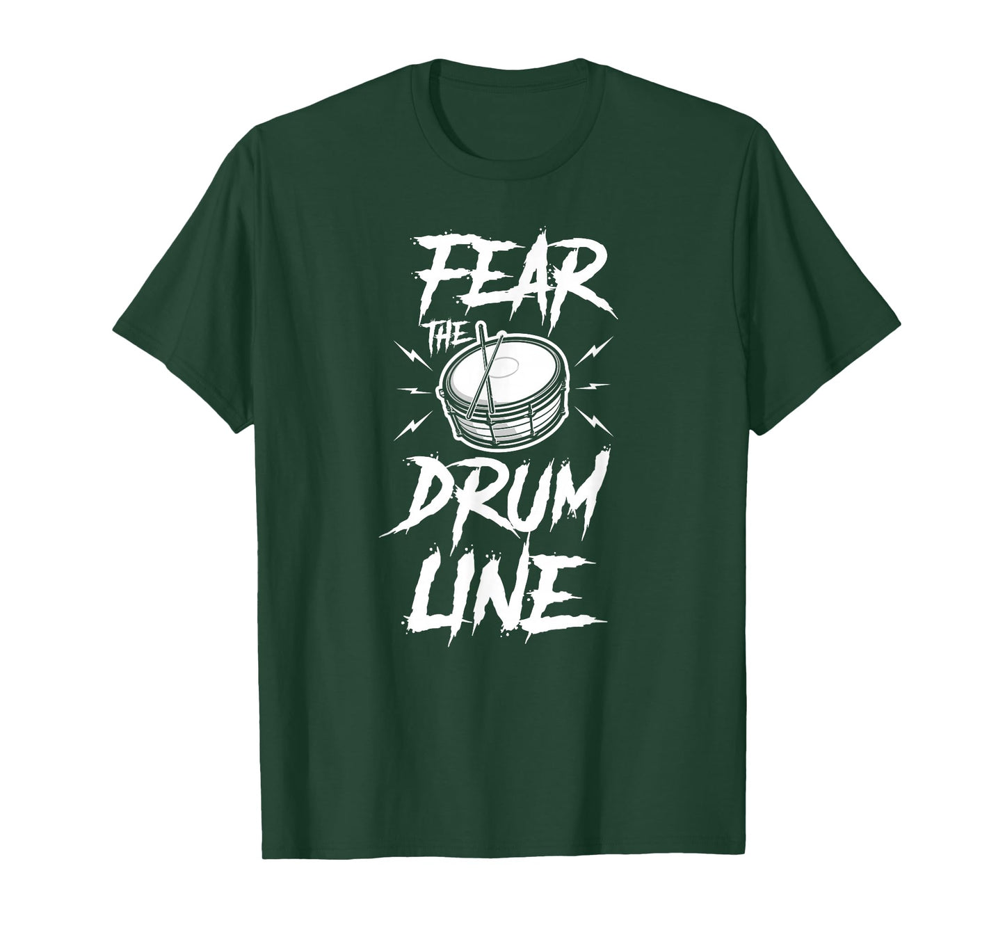Marching Band Drum Corps Fear The Drumline T-Shirt
