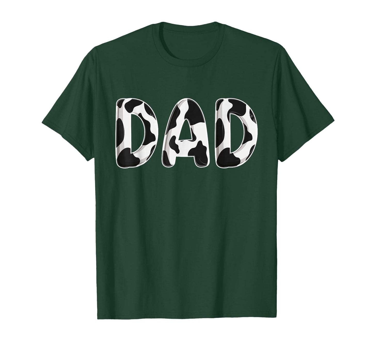 Cow Dad Birthday Family Matching Fathers Day Boy Girl Farm T-Shirt