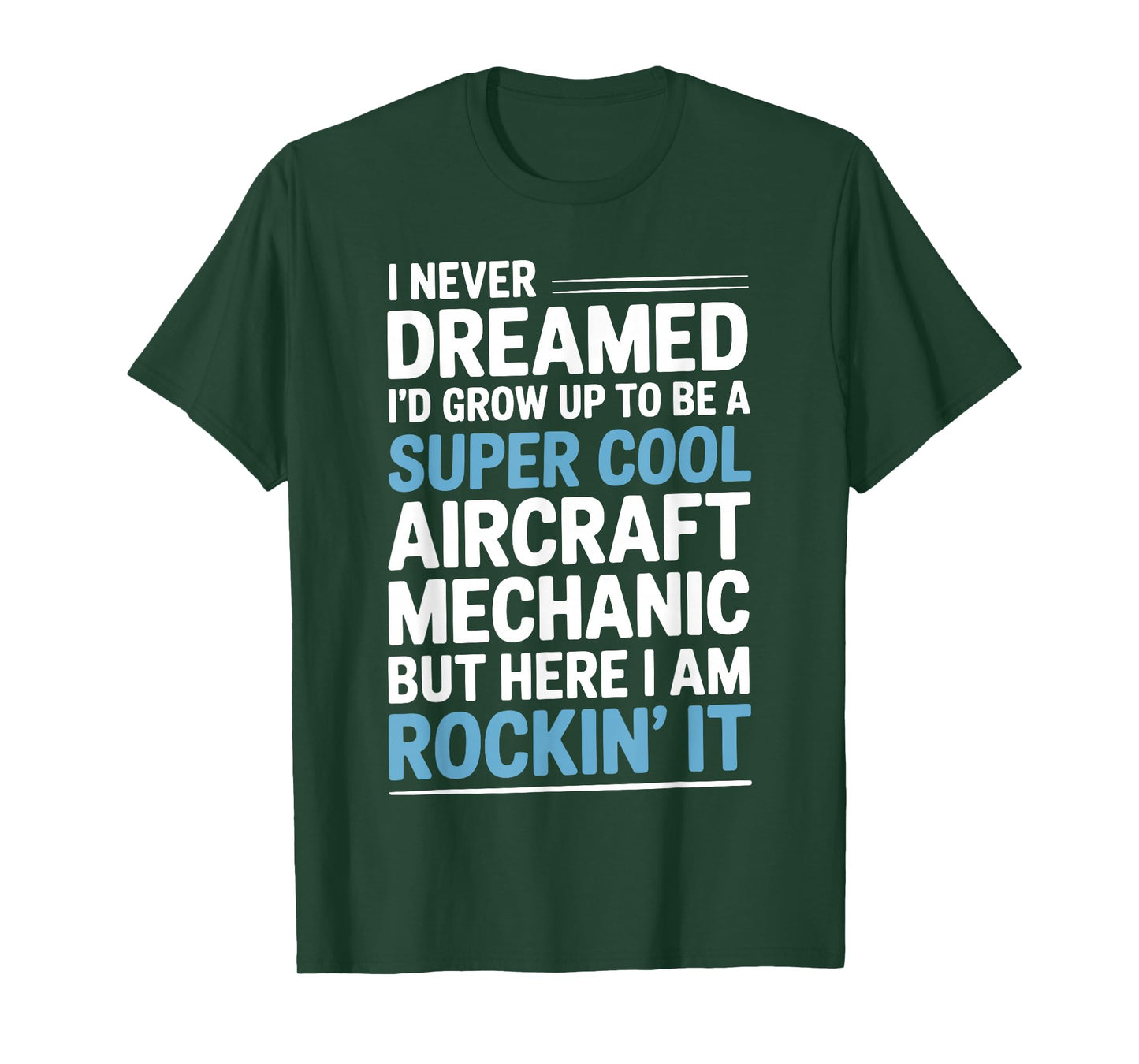 Cool Aircraft Mechanic Art for Men Women Aircraft Technician T-Shirt