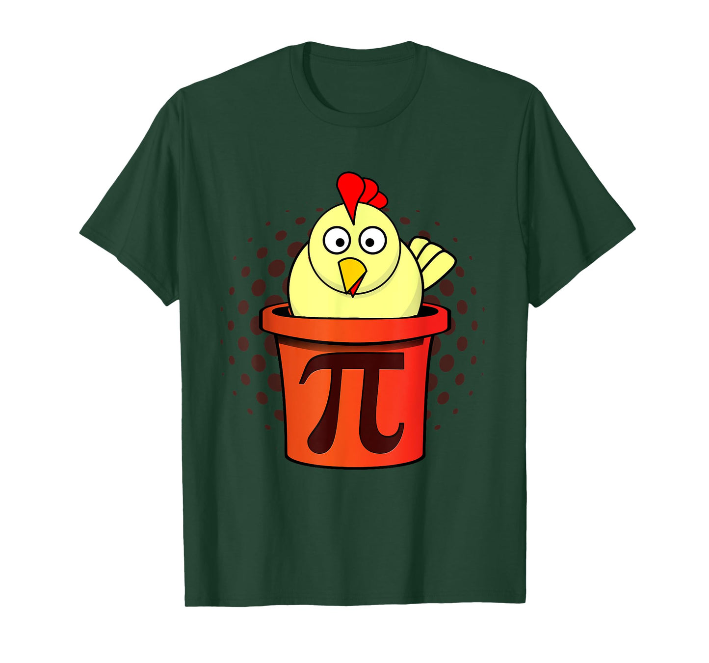 Chicken Pot Pie - Chicken Pot Pi Funny Math Joke T-Shirt