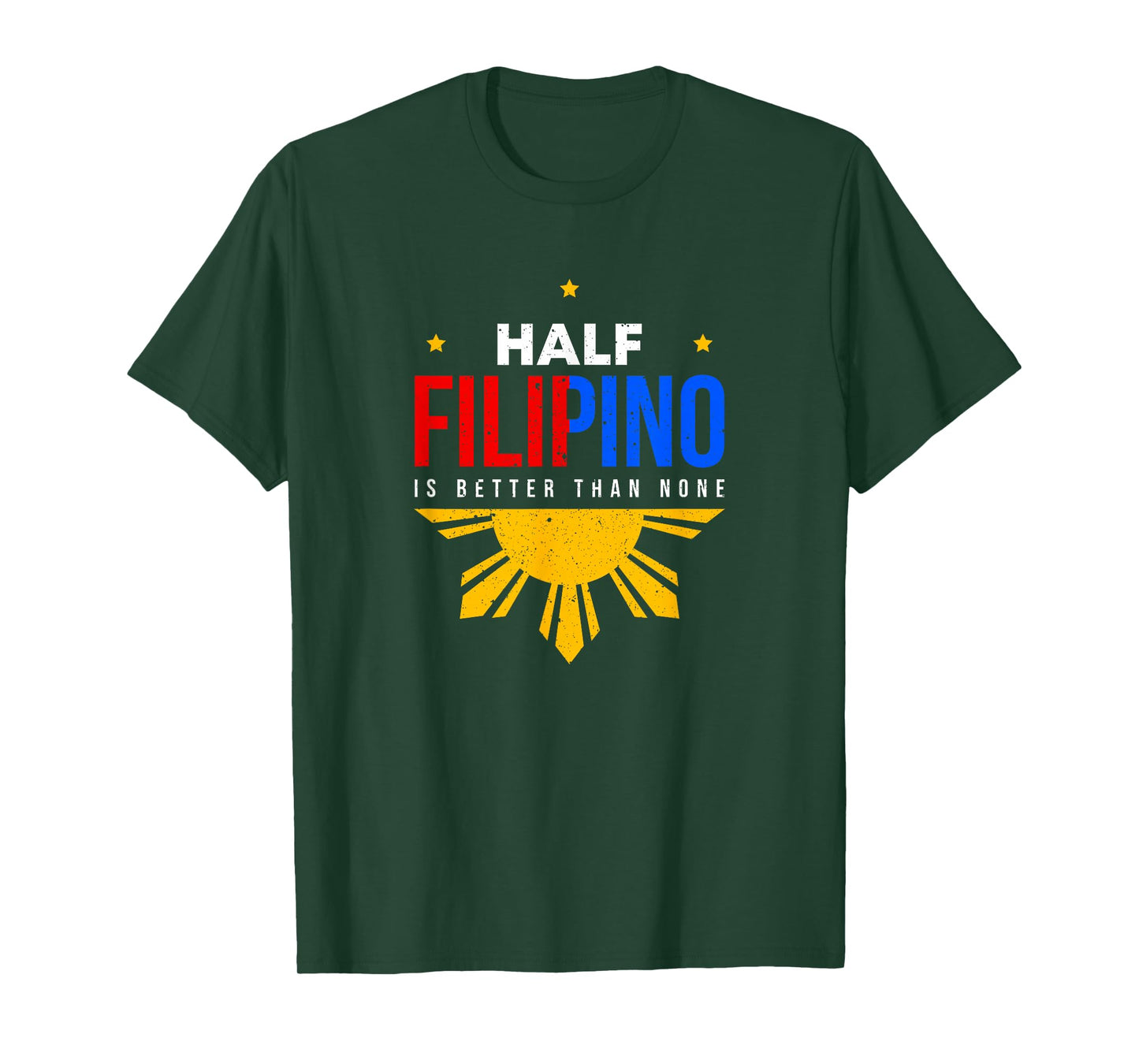 Half Filipino Design for Proud Pinoys T-Shirt