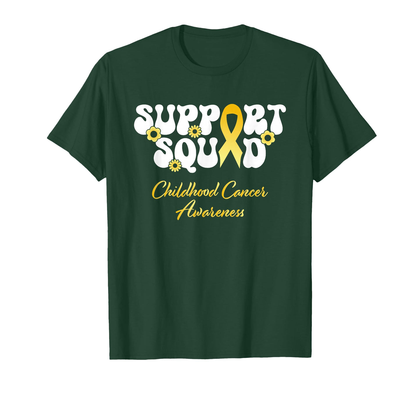 Childhood Cancer Support Squad Childhood Cancer Awareness T-Shirt