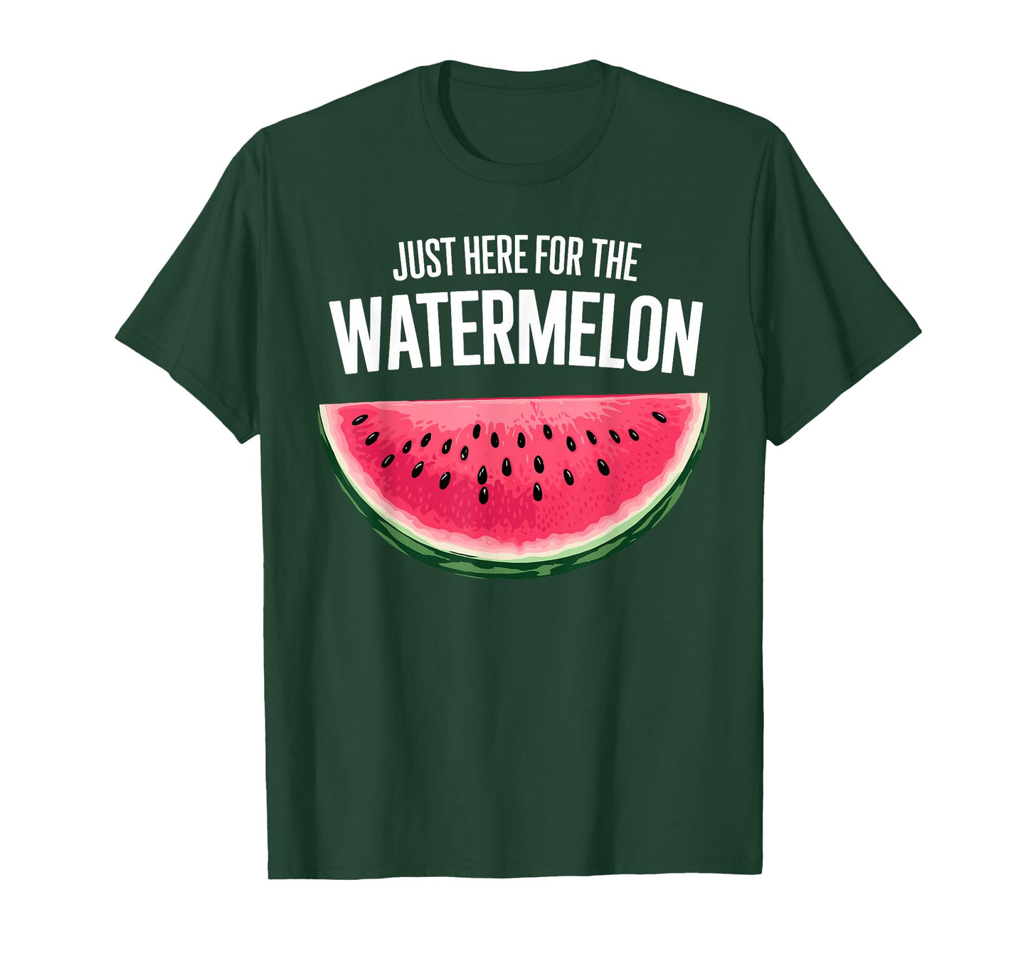 Cute Watermelon Print for Men Women Adult Watermelon Lover T-Shirt