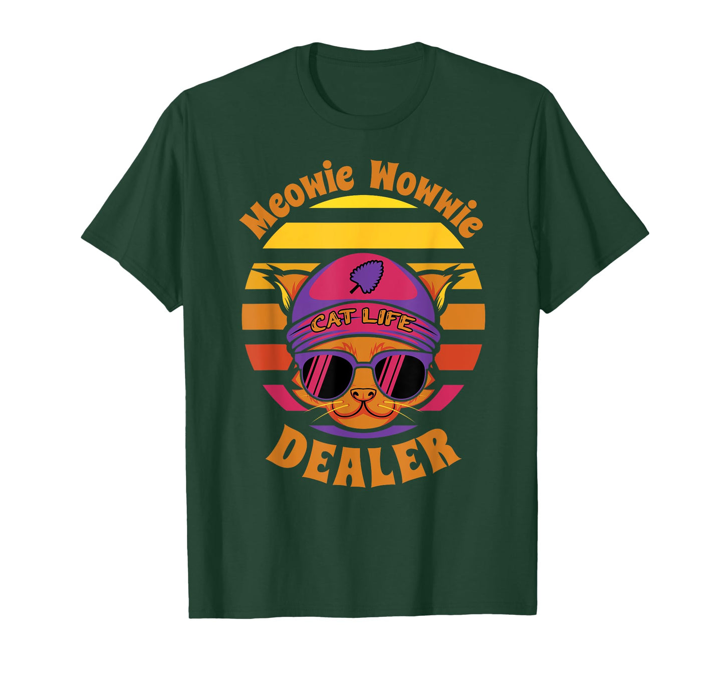 Cute Cat Funny Meowie Wowwie Dealer, Kitty Sells Catnip Gift T-Shirt