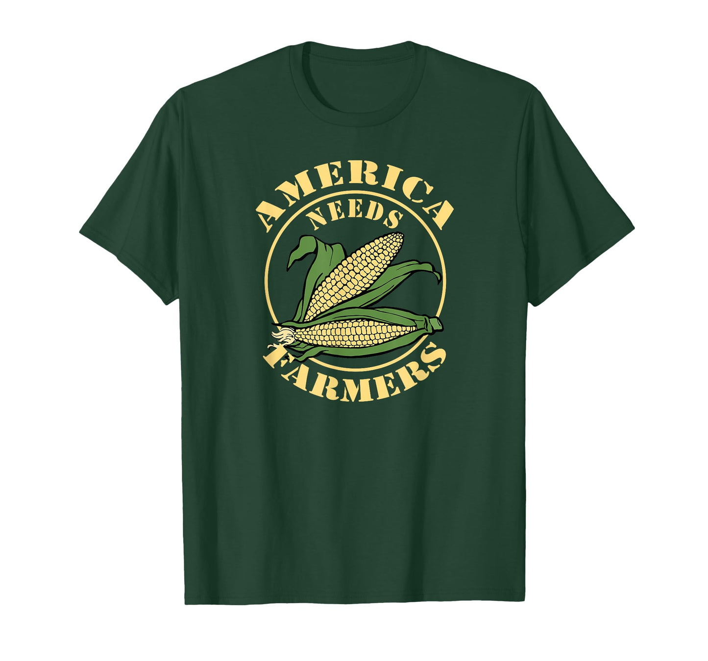 America Needs Farmers T-Shirt Farm Life Corn T-Shirt