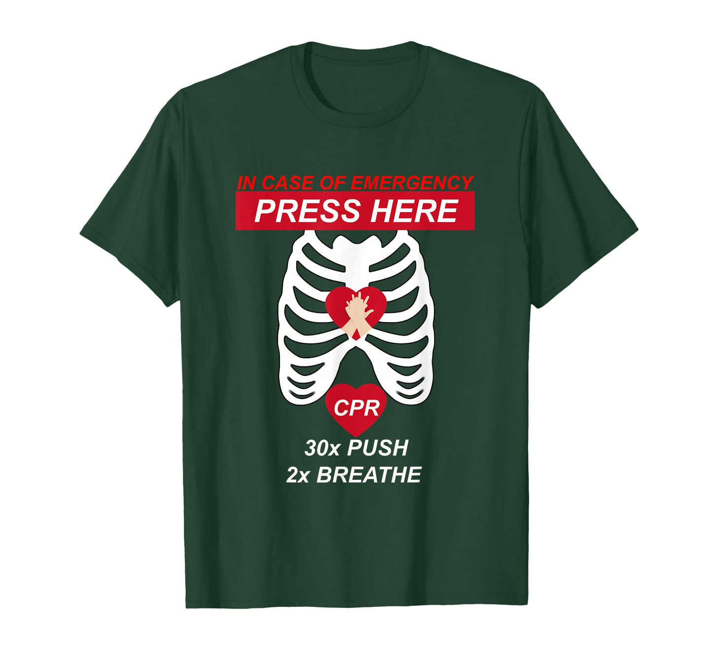 Cpr Instructor TShirt First Aid For Men, Women and Kids T-Shirt