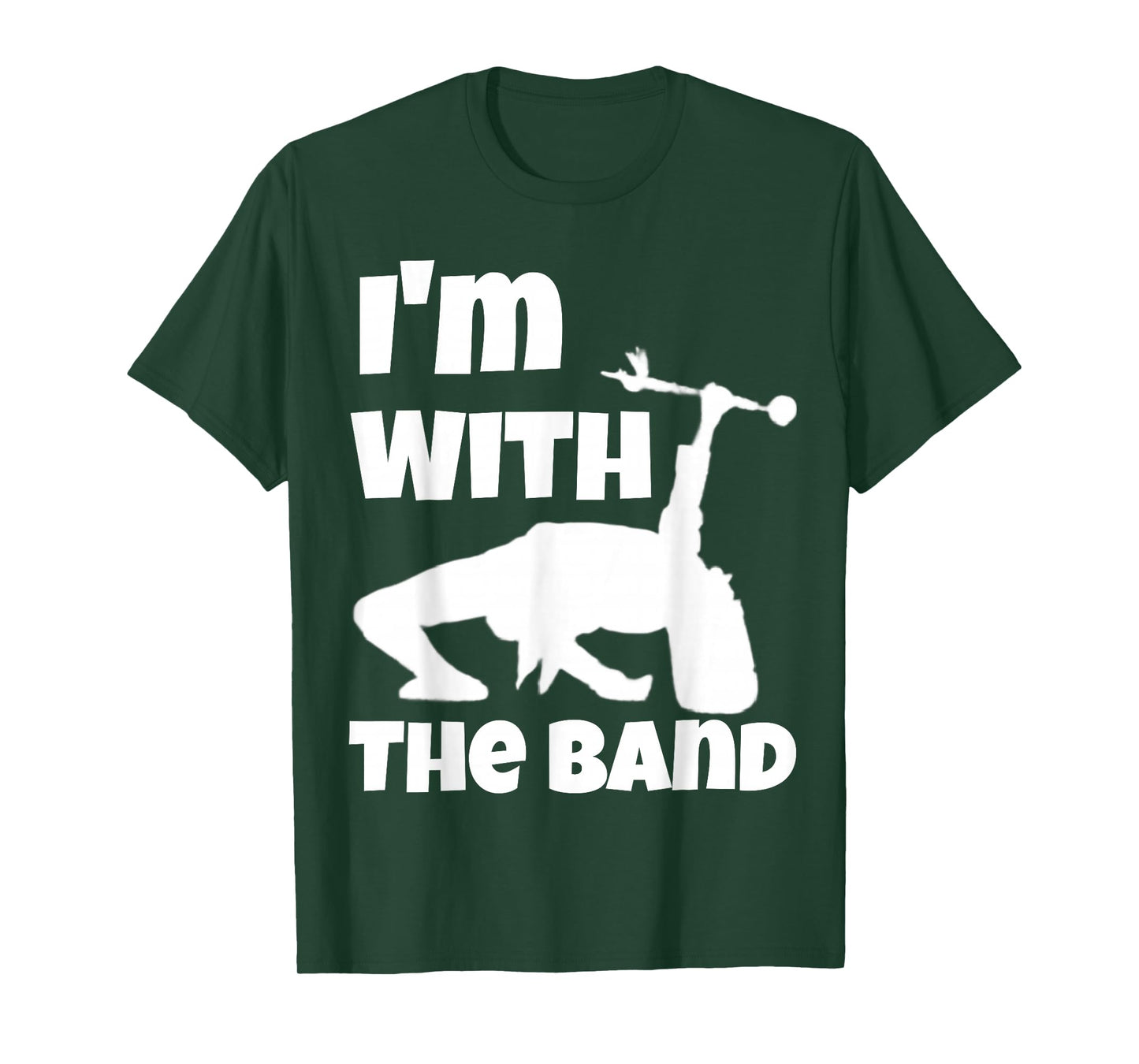 Funny High School & HBCU College Marching Band Drum Major T-Shirt