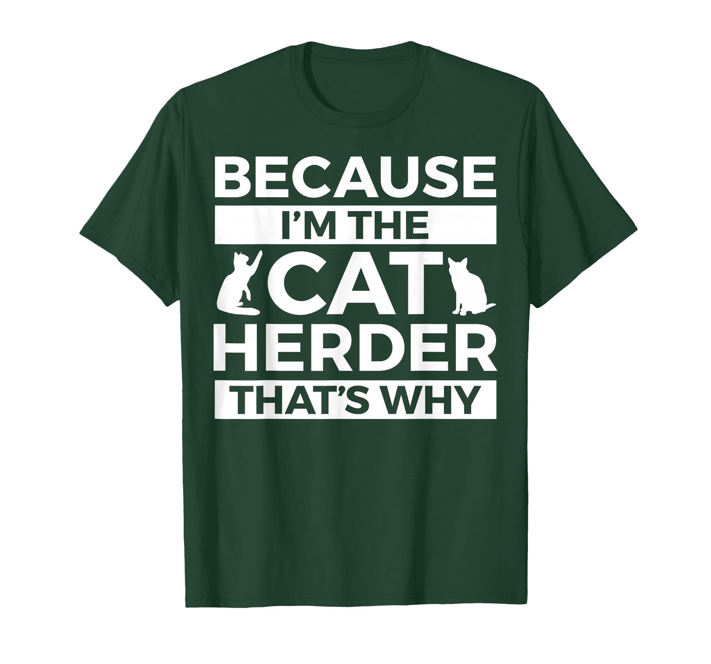 Cat Herder Apparel - Funny Cute Herders Design T-Shirt