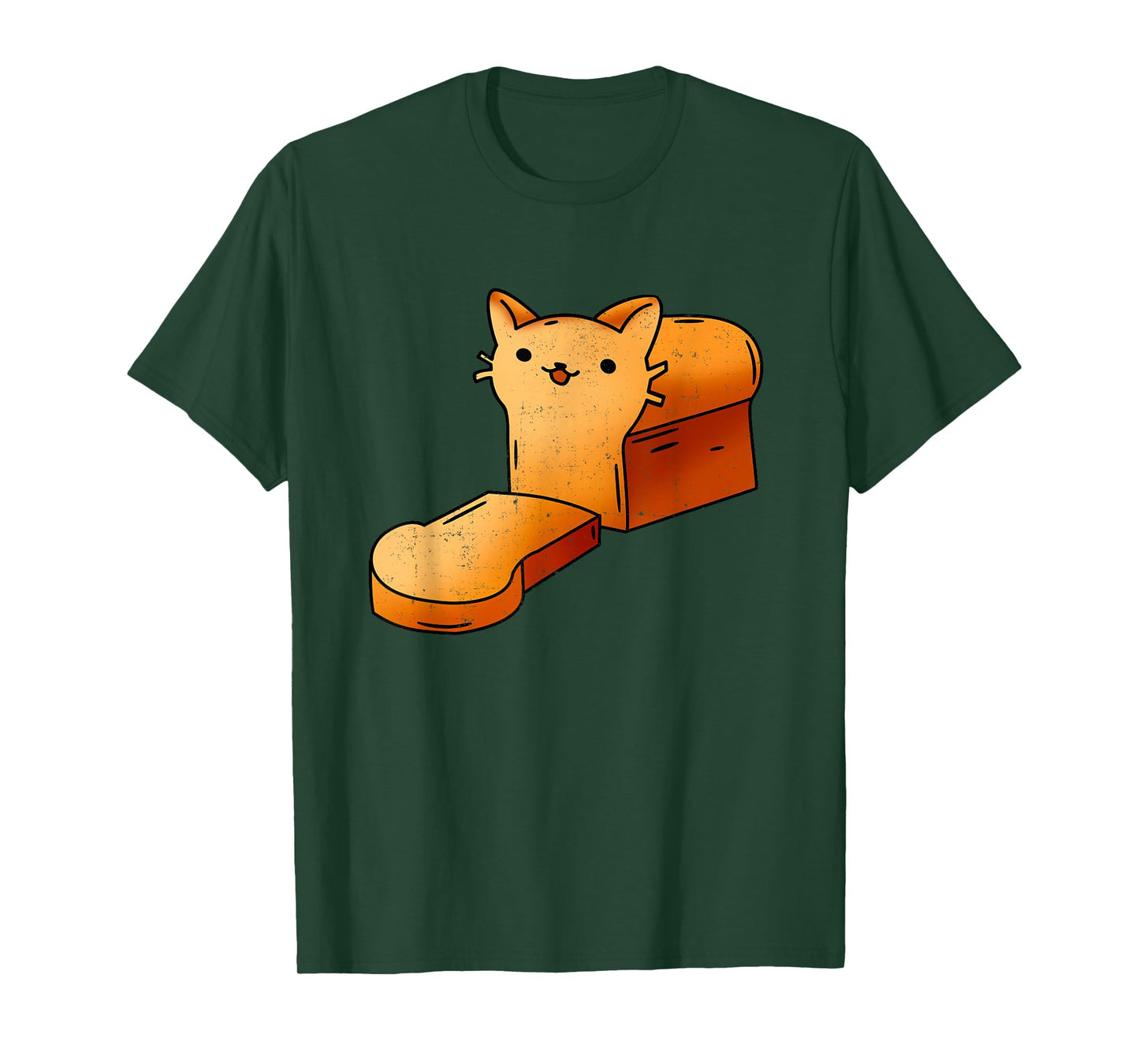 Halloween Costume Cat Loaf Lazy Funny Bread Kitten Kitty T-Shirt for Men Women Kids