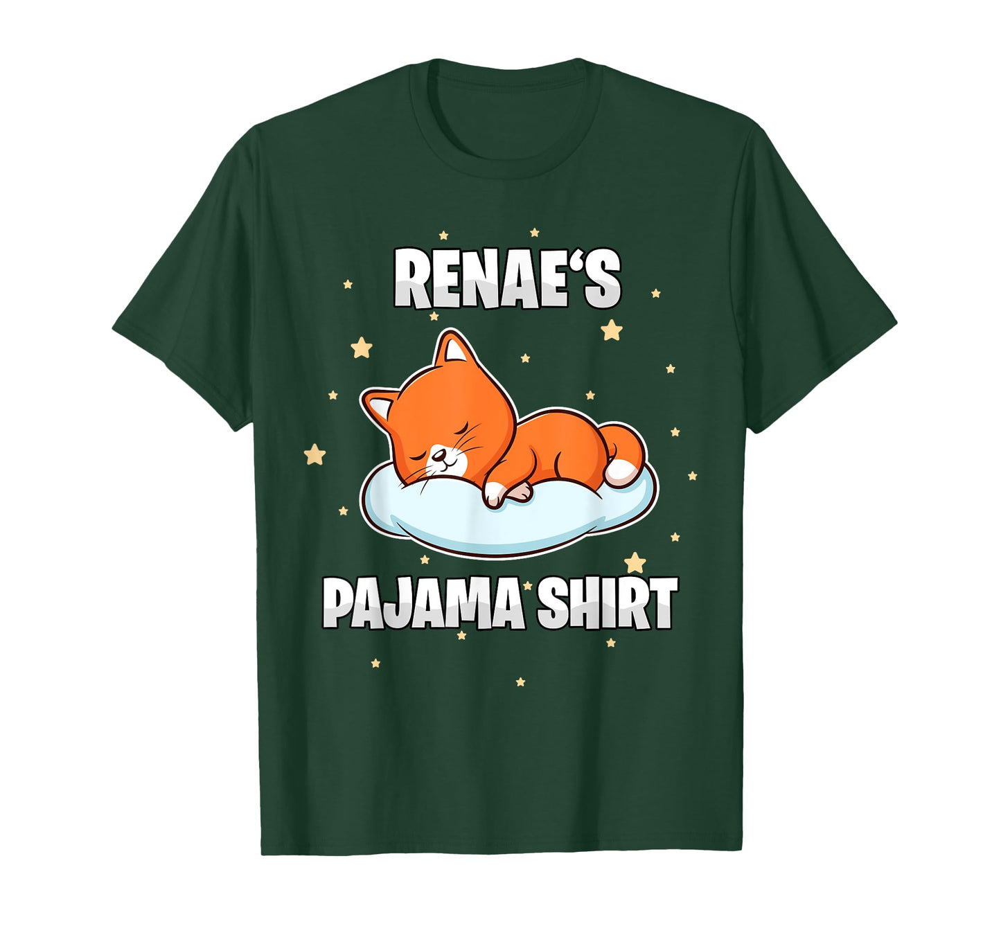 Renae's Pajama Shirt - Personalized Sleeping T-Shirt