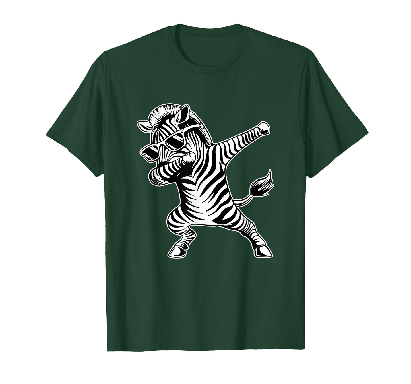 Dabbing Zebra - Safari Zebra Lover Zookeeper T-Shirt