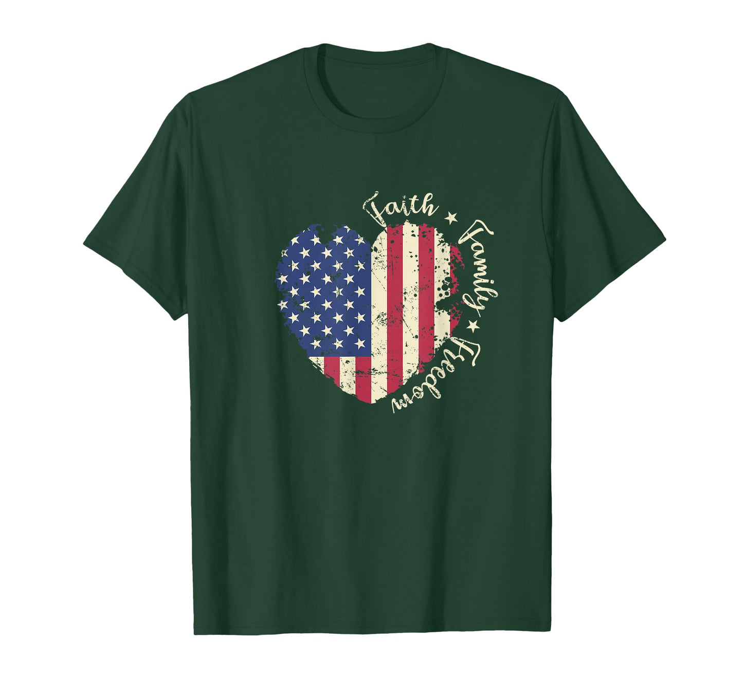 Faith Family Freedom USA T-Shirt