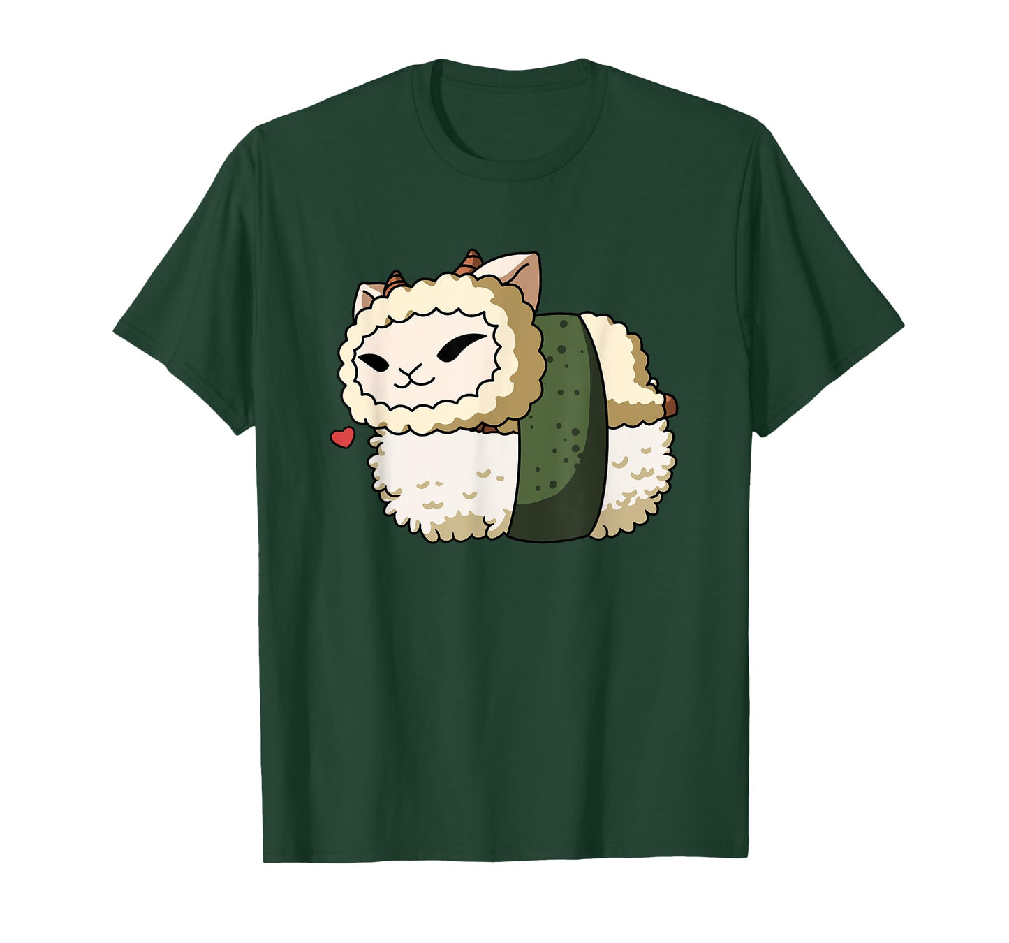 Year of the Sheep Zodiac Chinese New Year Japanese Sushi T-Shirt