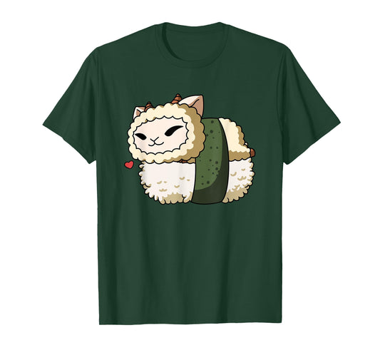 Year of the Sheep Zodiac Chinese New Year Japanese Sushi T-Shirt