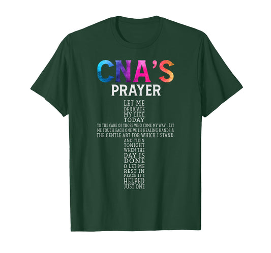 CNA Certified Nursing Assistant Gifts CNA Humor T-Shirt Women's Black Short Sleeve Crew Neck T-Shirt Small