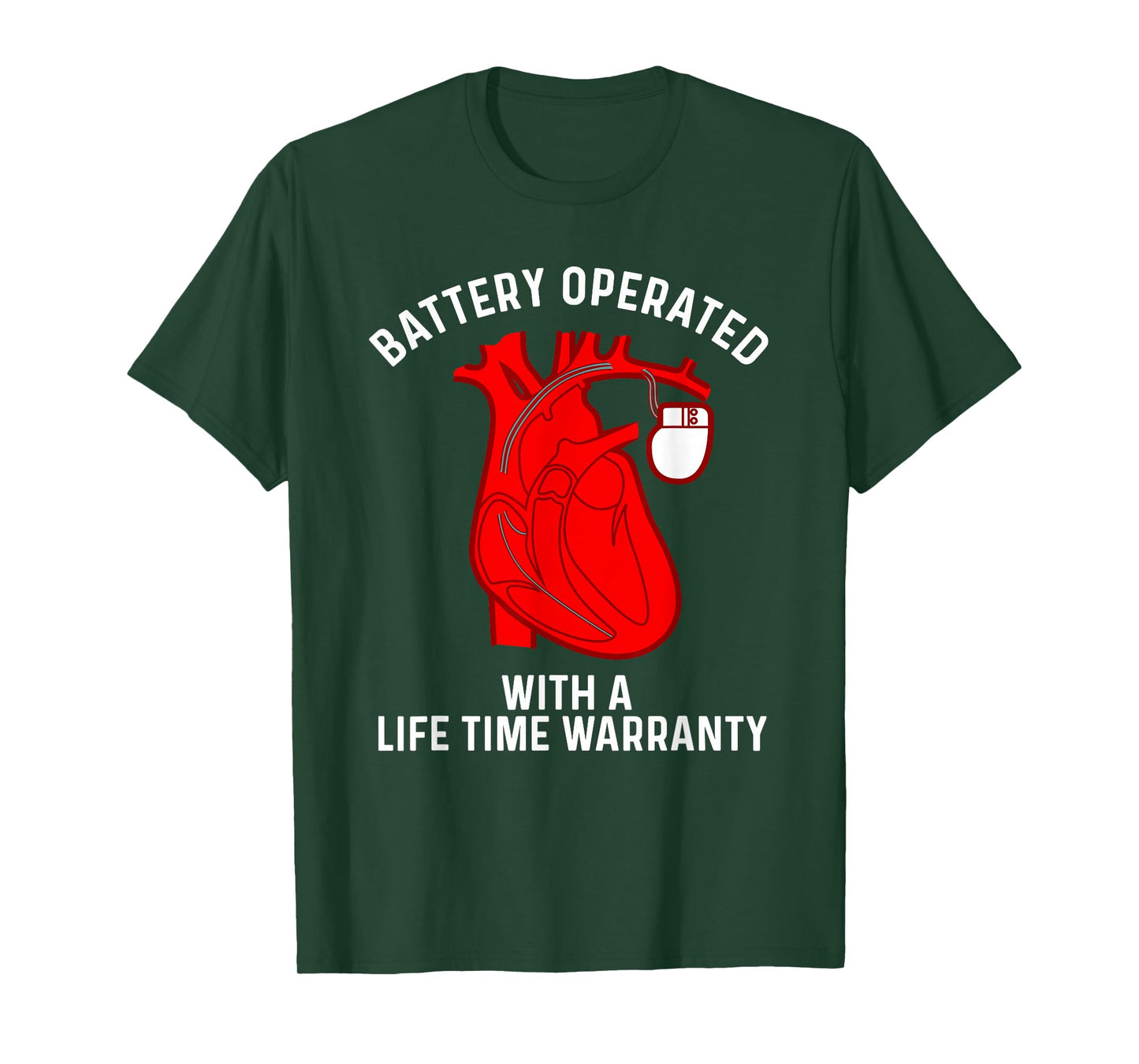 Cool Pacemaker Art For Men Women Artificial Heart Pacemaker T-Shirt