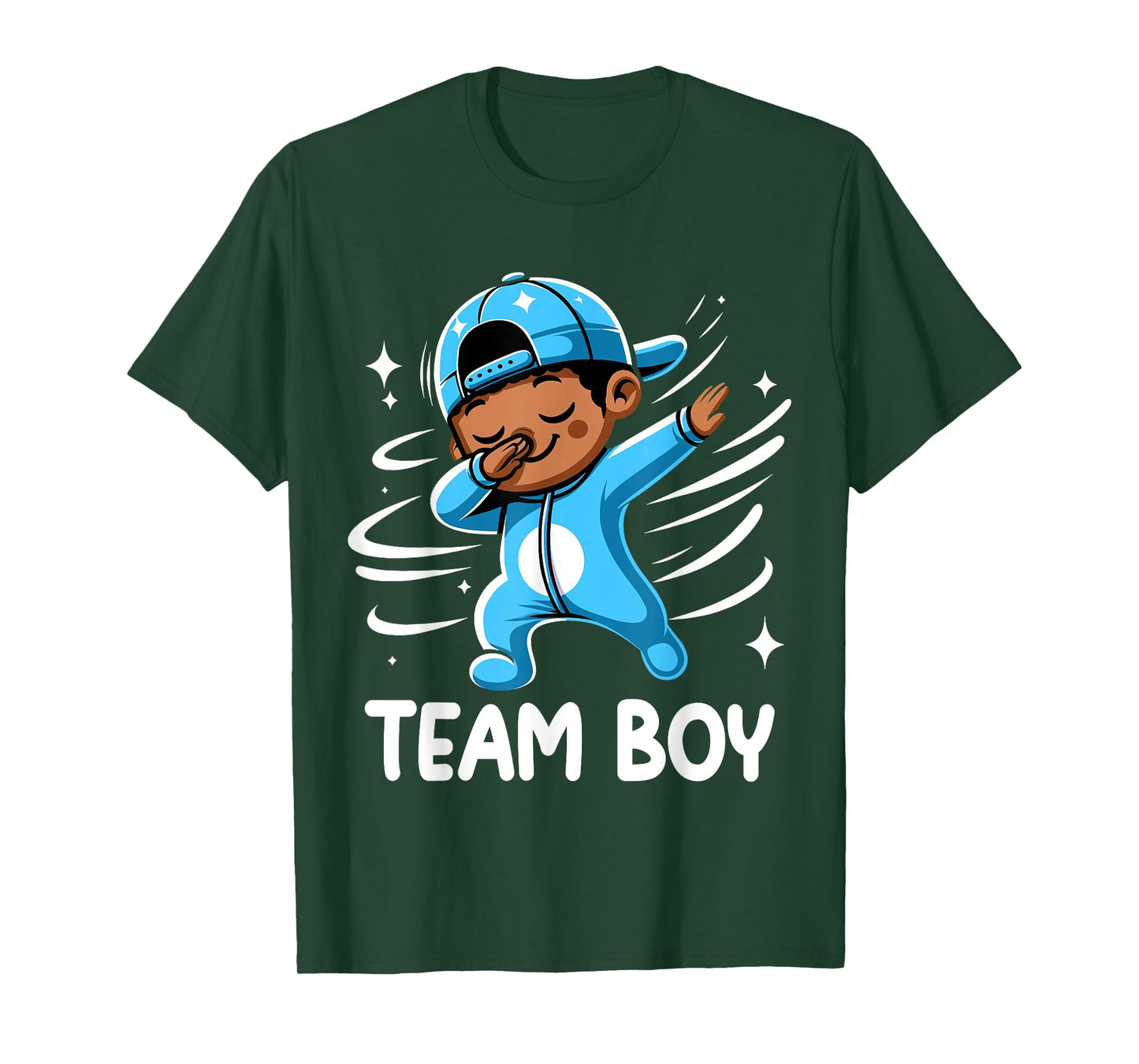 Gender Reveal Party Team Boy Baby Announcement T-Shirt