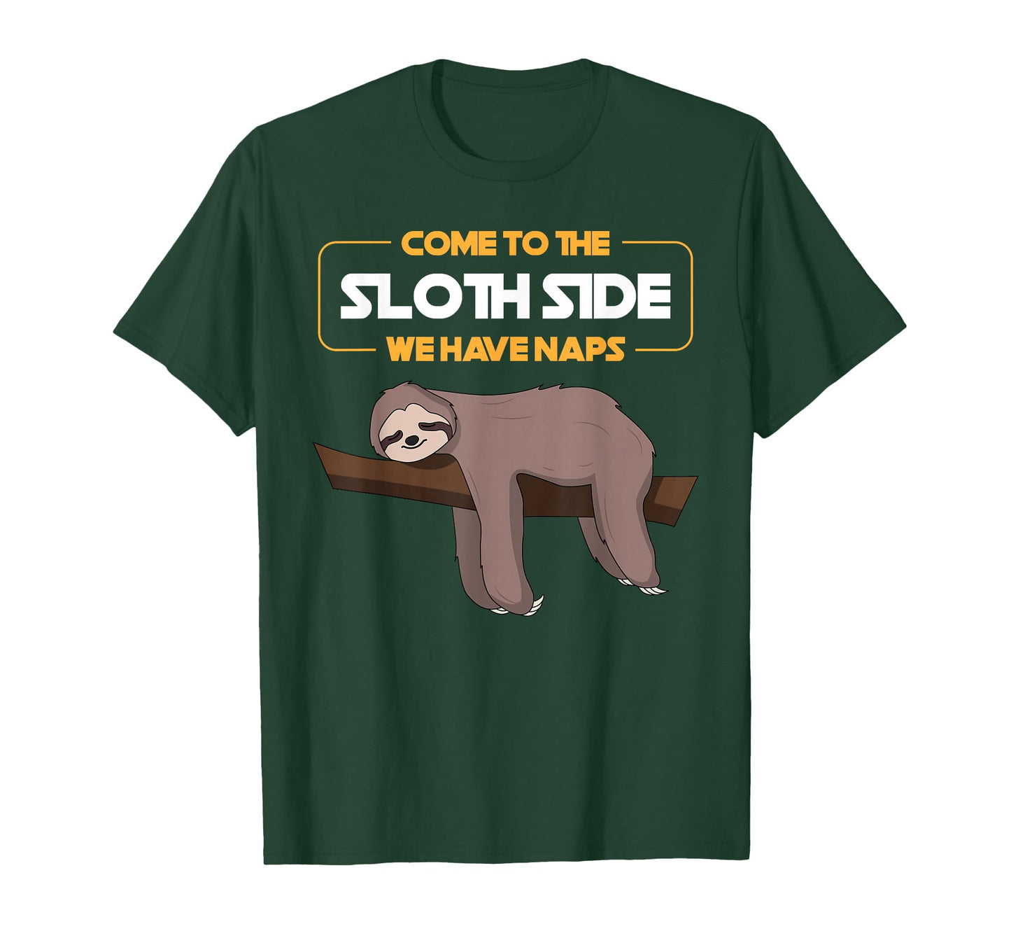Come to The Sloth Side T-Shirt - Funny Sloth Pun T-Shirt