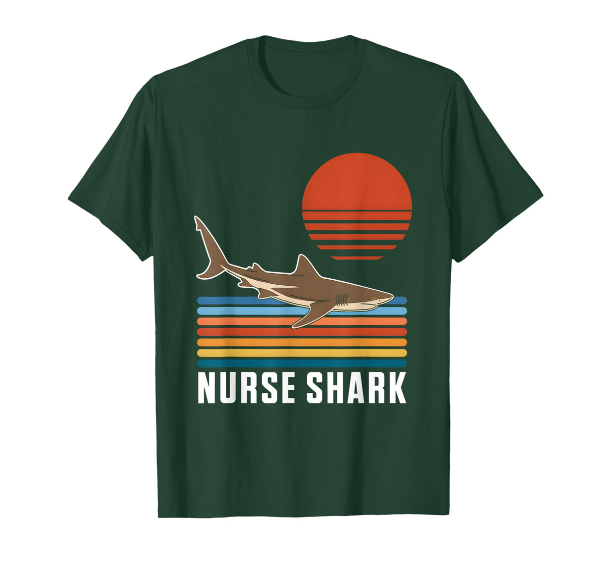 Nurse Shark Retro T-Shirt