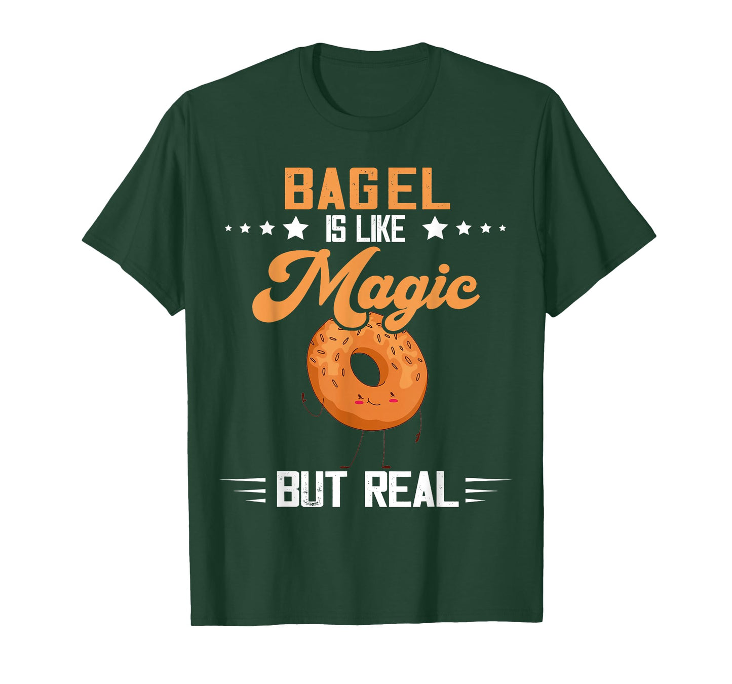Bagel Magic But Real Baking Bagels Baker Bagel Lover T-Shirt