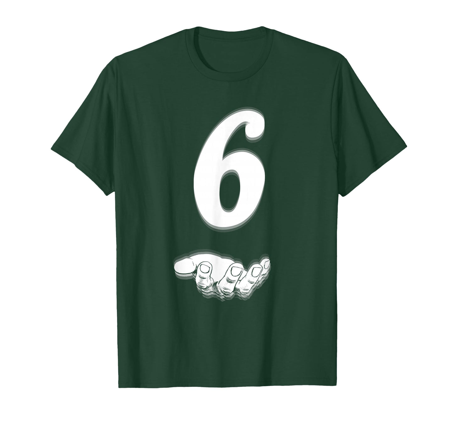 Funny Six Seven Meme 6 7 Halloween Costume Matching 6 T-Shirt