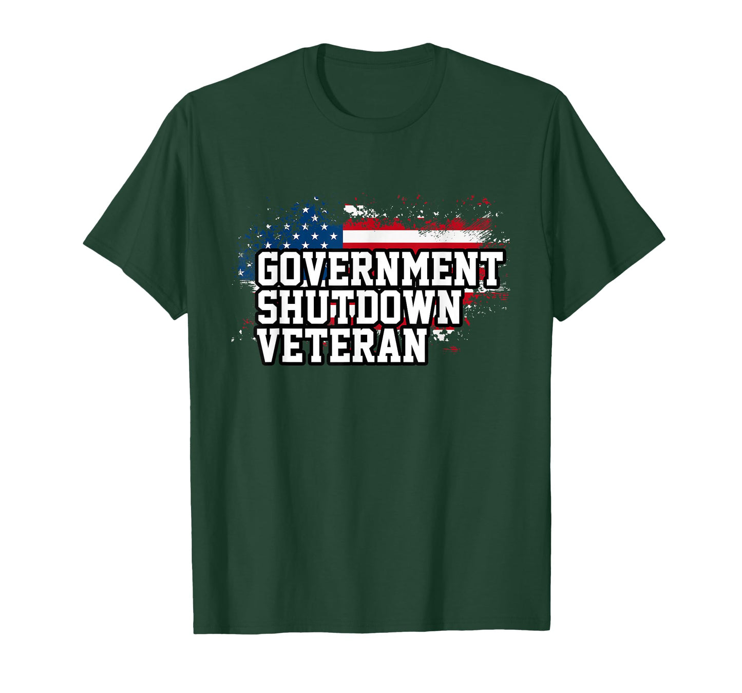 Government Shutdown Veteran T-Shirt