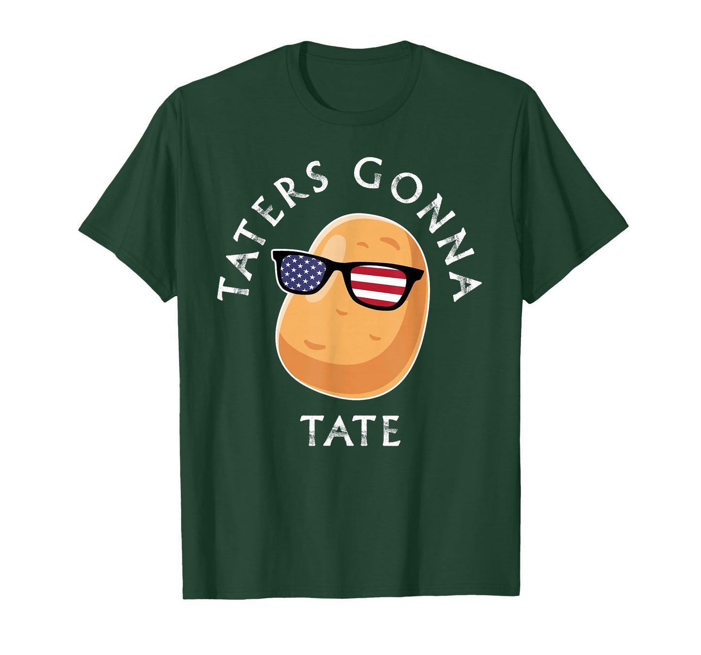 Taters Gonna Tate Funny Cool Potato Tater Tot Foodie Lover T-Shirt