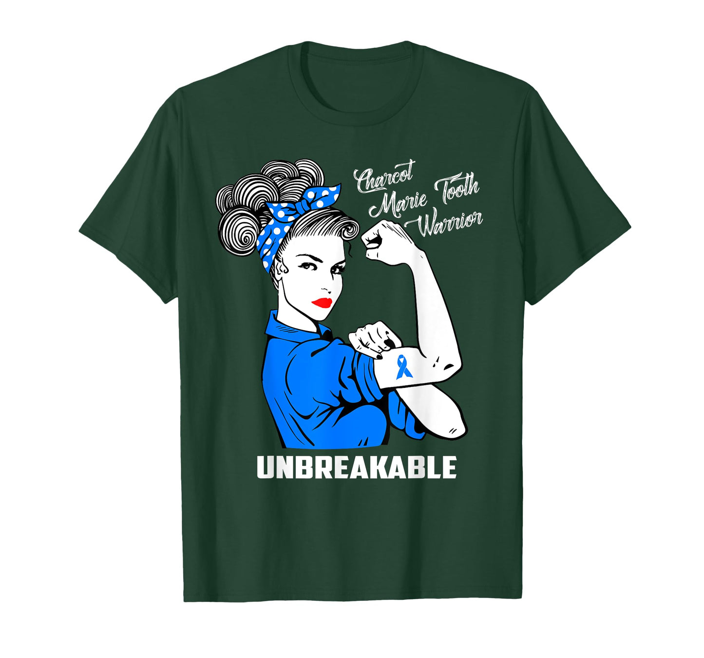 Charcot Marie Tooth Warrior Unbreakable Shirt CMT Awareness T-Shirt