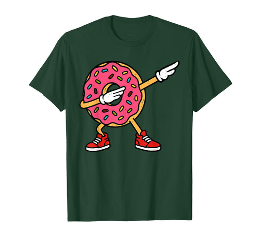 Dabbing Donut Dessert Cake Food Lover Doughnut Dab Dance T-Shirt