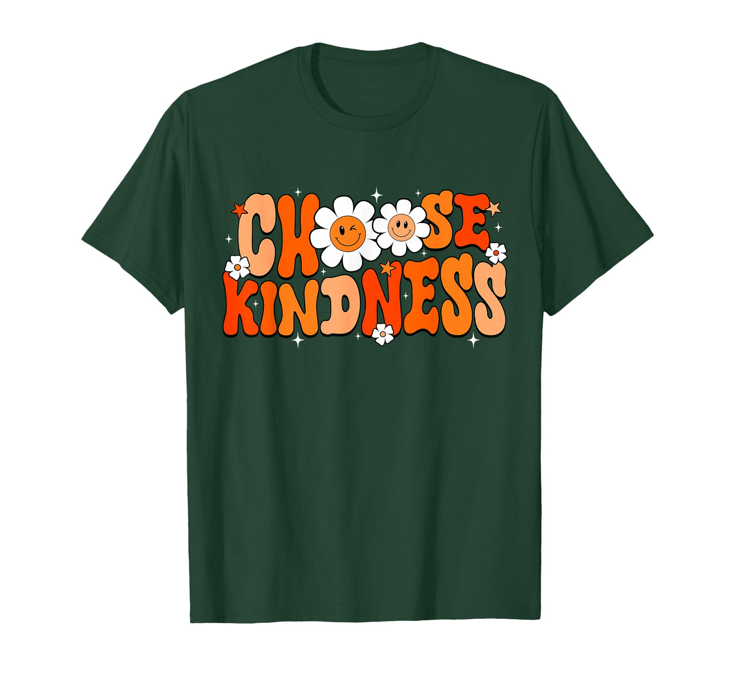 Choose Kindness Shirt Retro Be Kind Inspirational Unity Day T-Shirt
