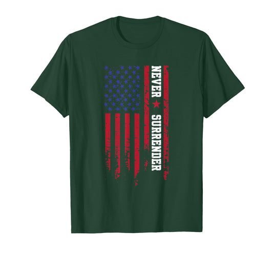 Trump Never Surrender 2024, Support Trump T-Shirt