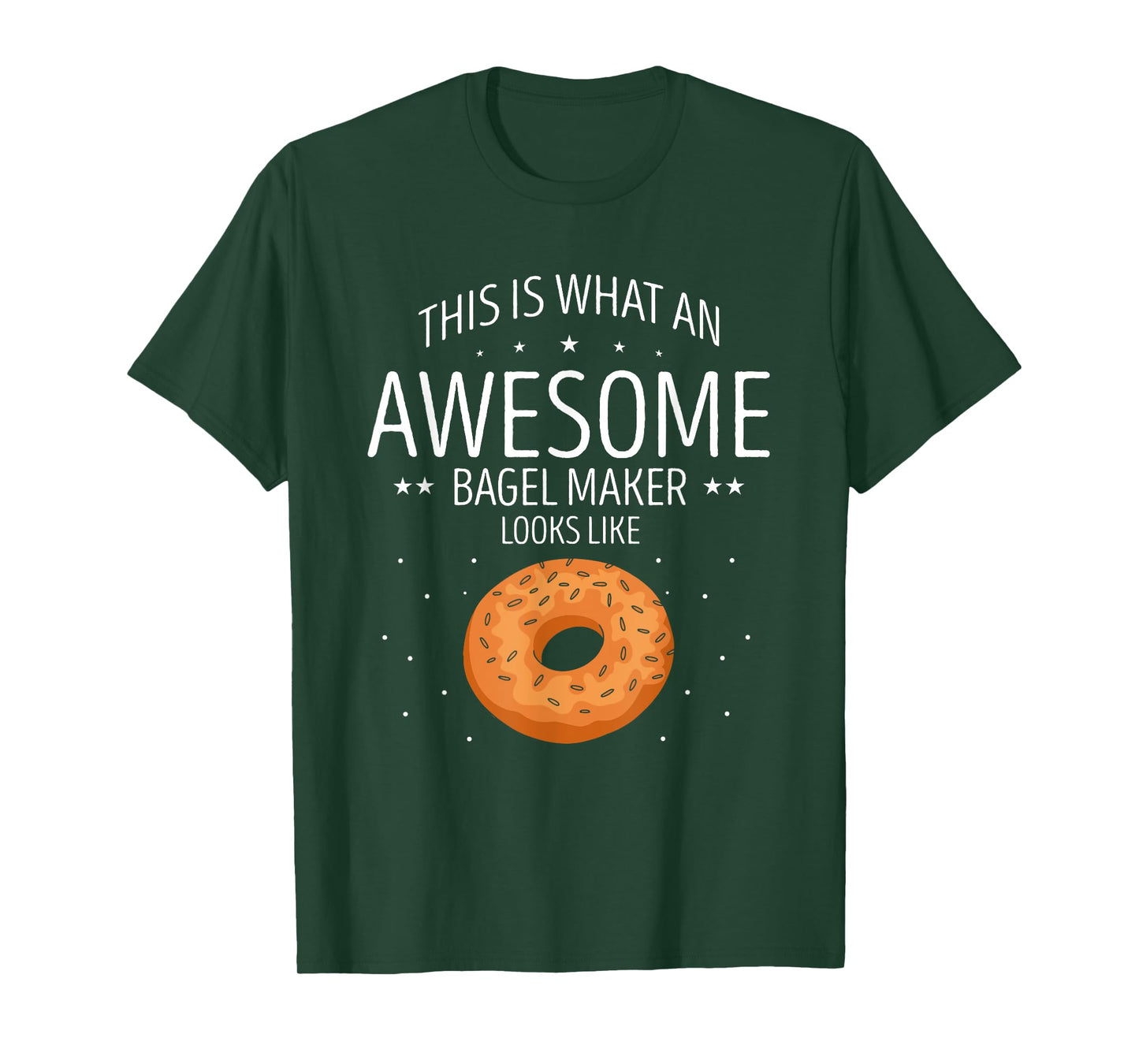 Bagel This Is What An Awesome Bagels Baker Bagel Lover T-Shirt
