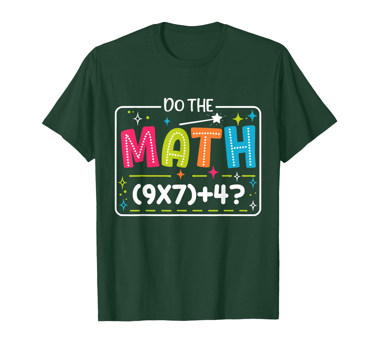 Do The Math 67 Meme Match Teacher Funny T-Shirt