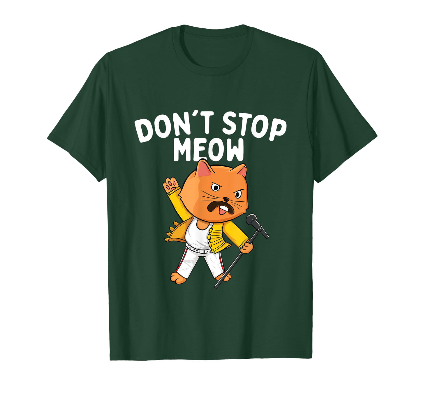 Don't Stop Meow - Cat Lover Pet Lover Kitten Kitty T-Shirt