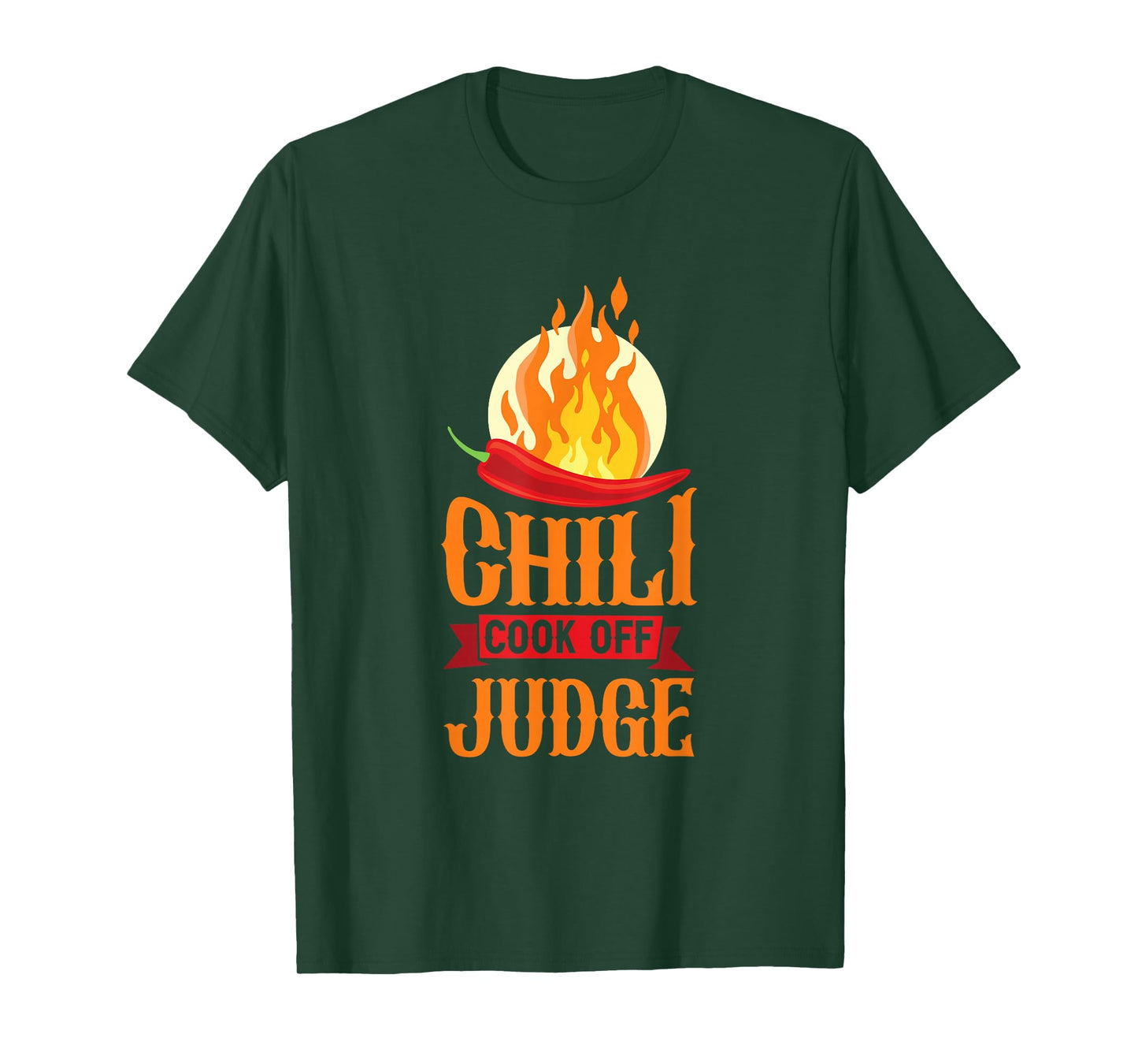 Chili Cook Off Judge Red Chili T-Shirt