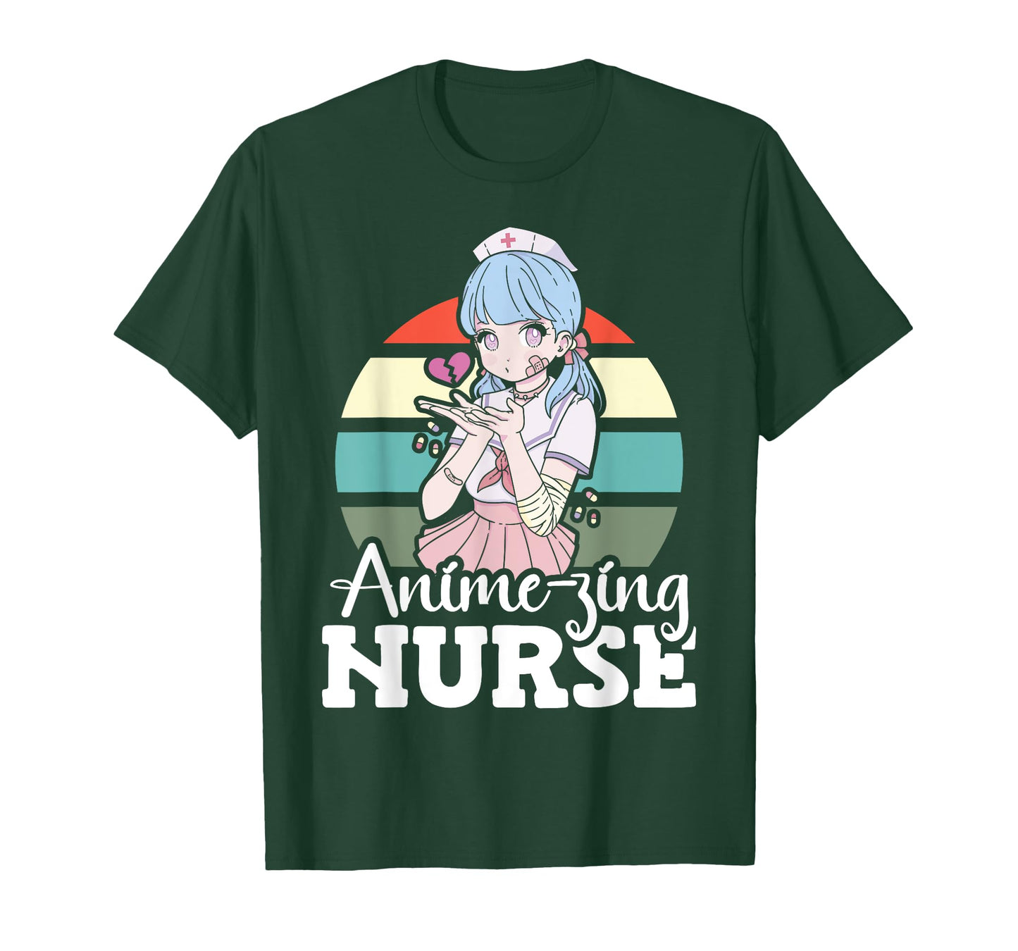 Anime-zing Nurse Japanese Anime National Nurse Day T-Shirt