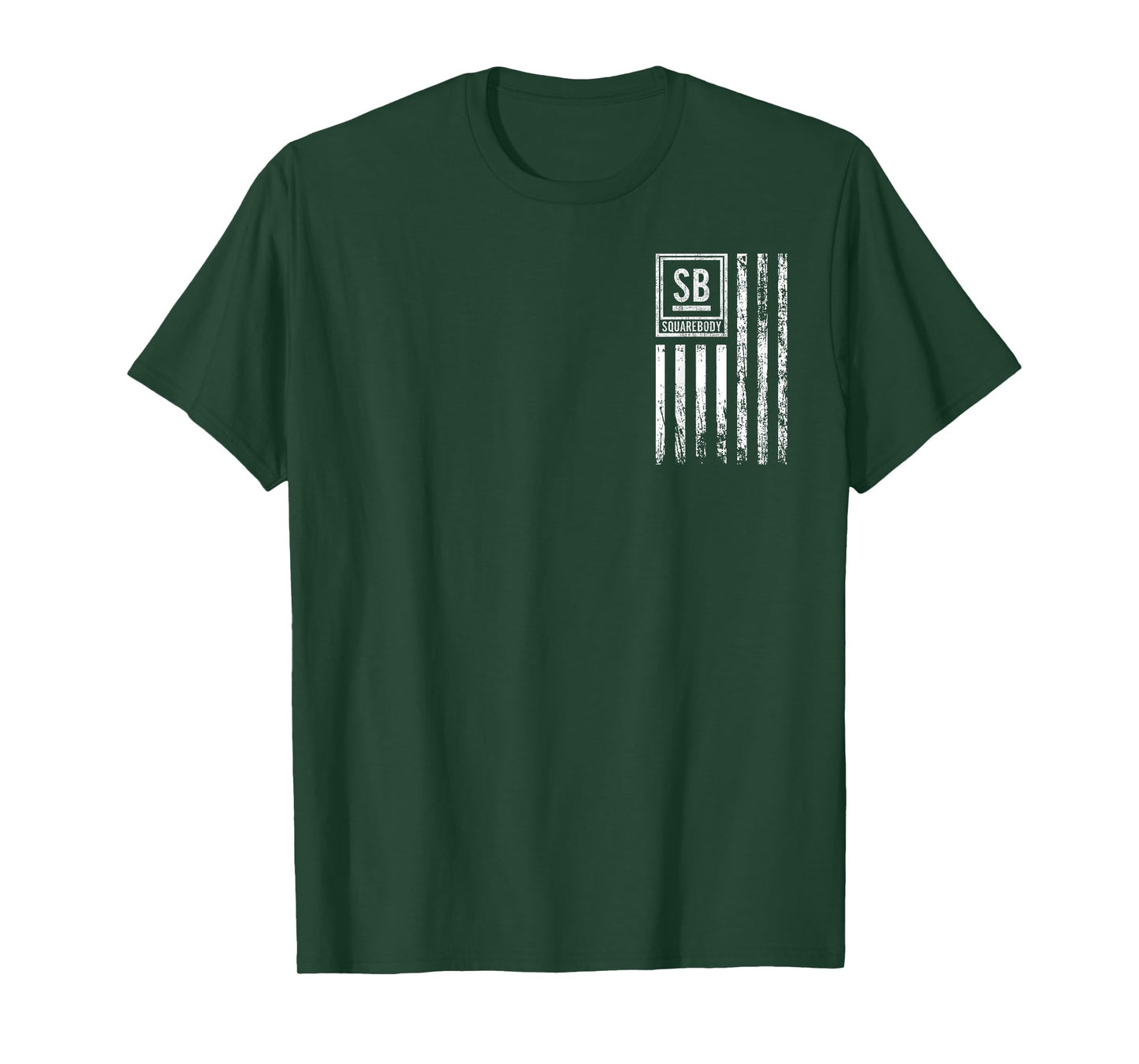 Squarebody Truck C10 Classic USA Flag Squarebody Nation T-Shirt
