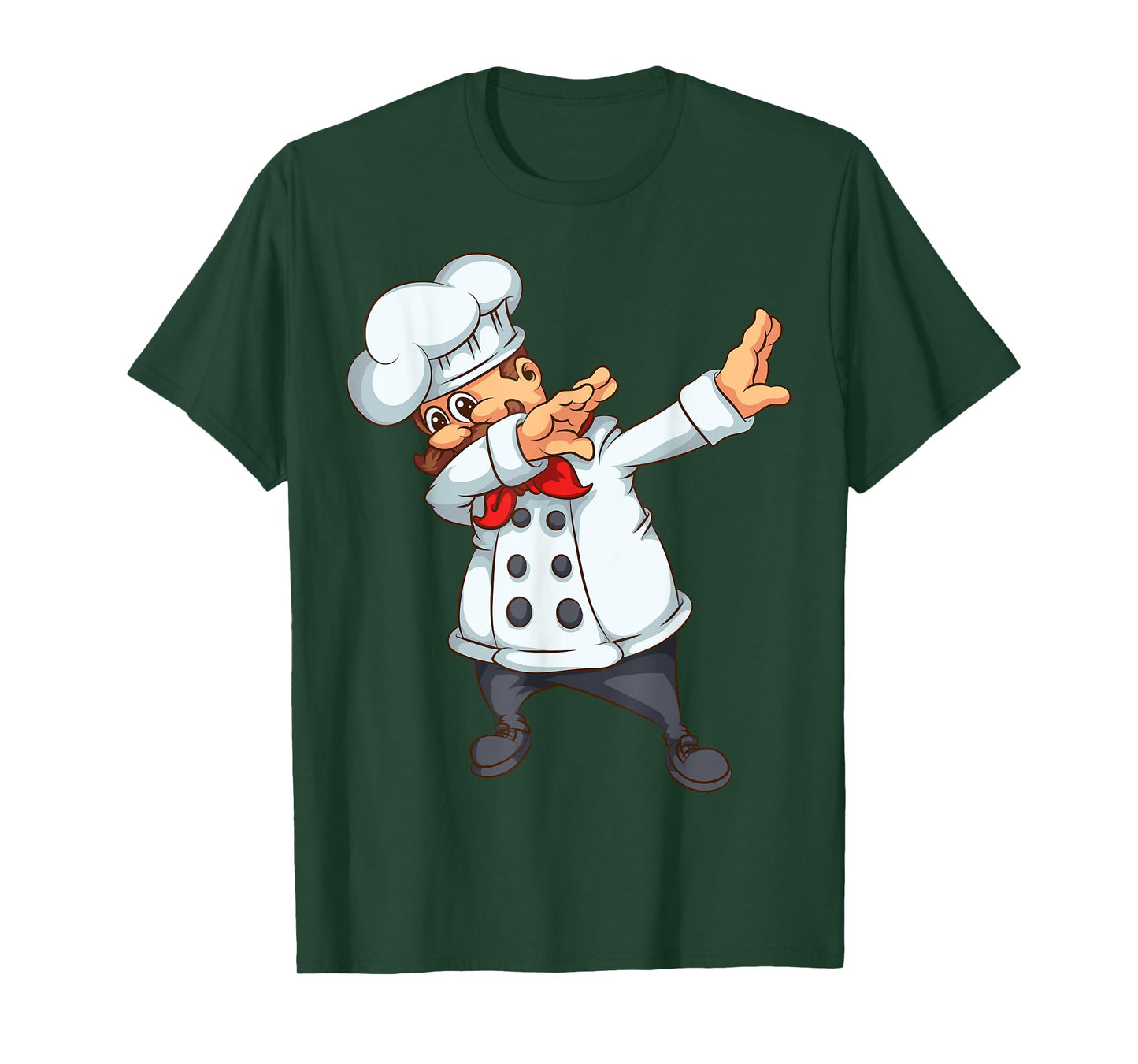 Cute Dabbing Chef | Funny Dab Dance Pastry Cook Food Gift T-Shirt