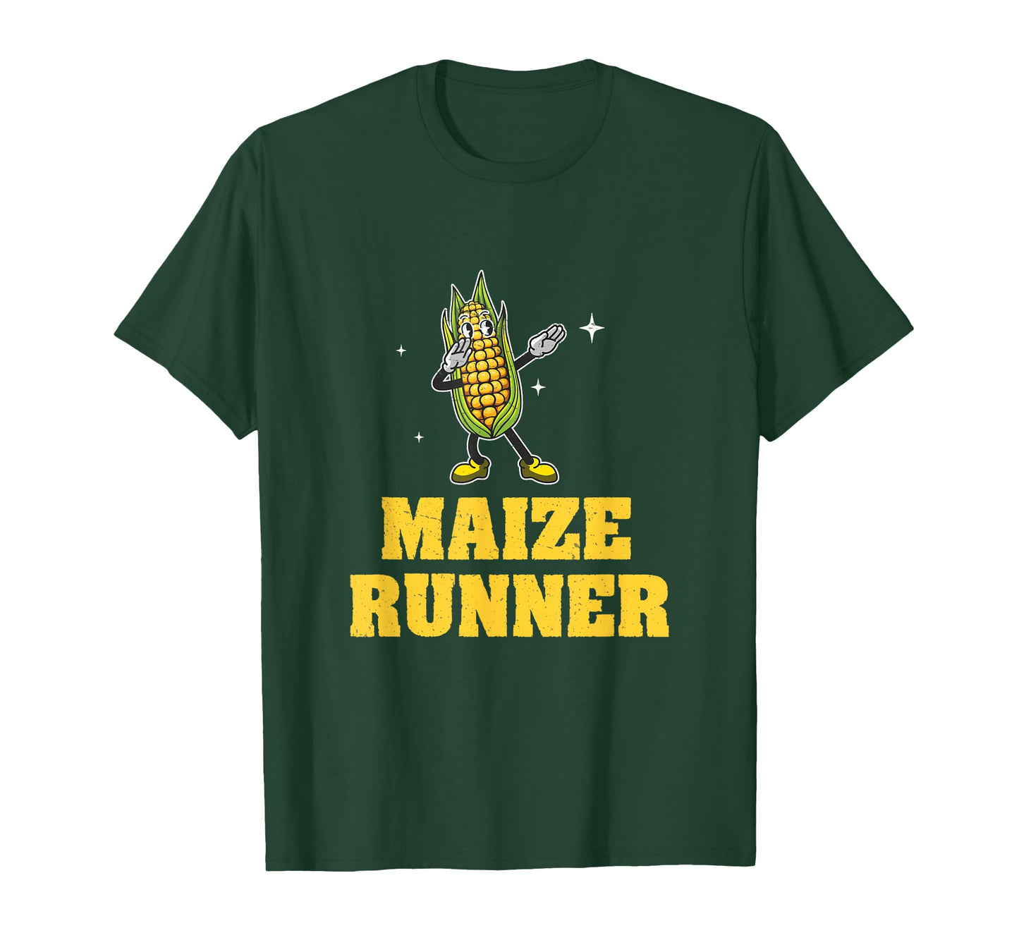 Corn Maze Maize Runner Funny Harvest Season T-Shirt