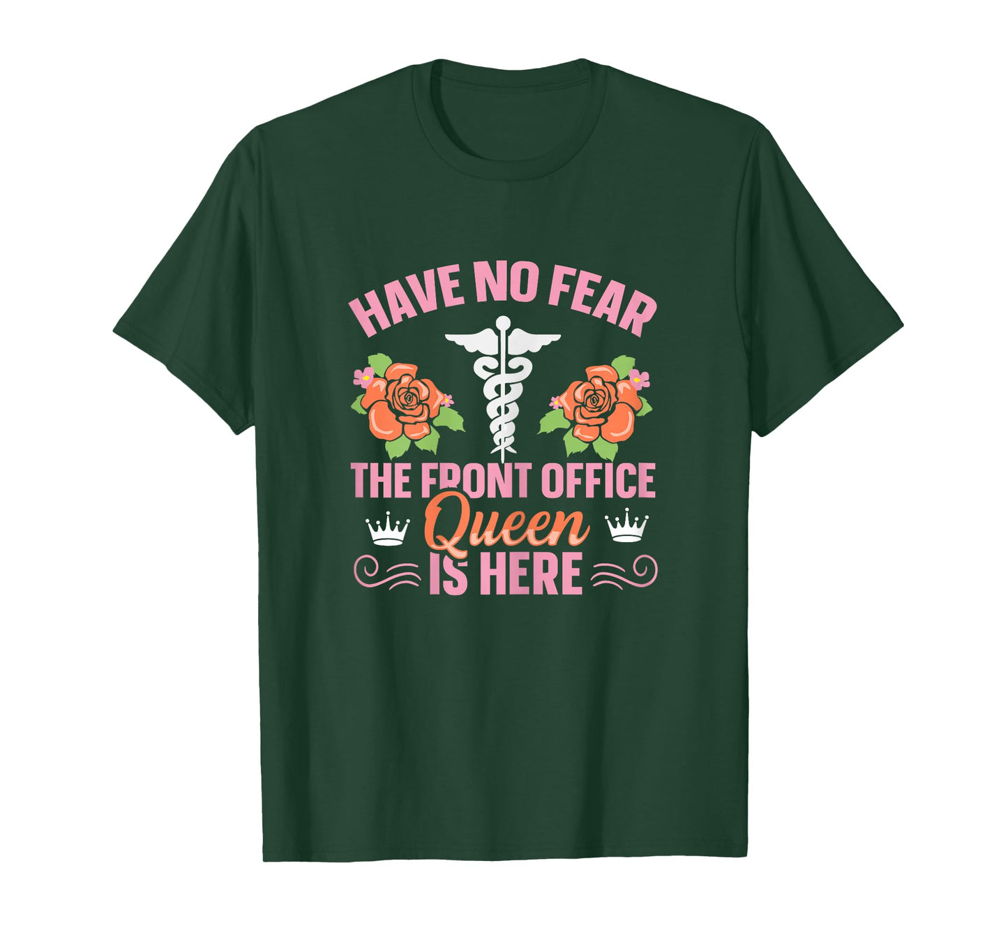 Clinical secretary Design for a Medical Receptionist T-Shirt