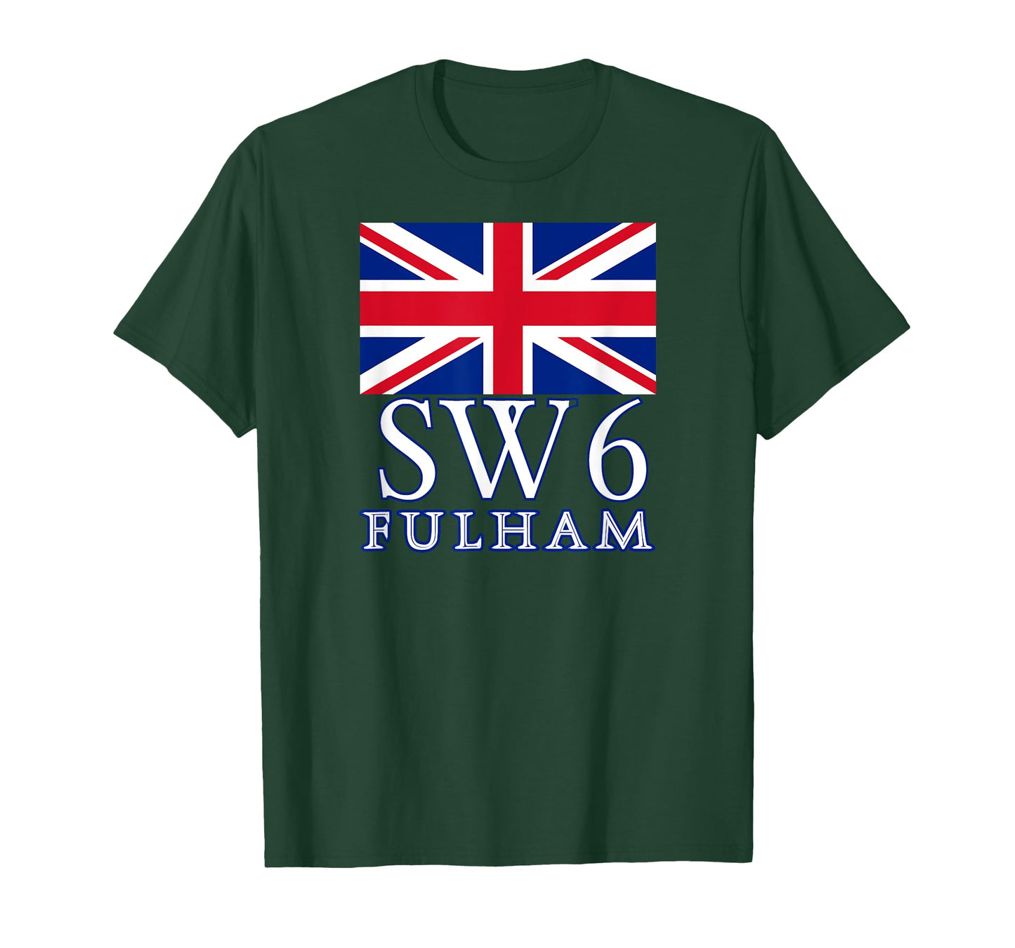 SW6 FULHAM LONDON Tshirt by Scarebaby T-Shirt