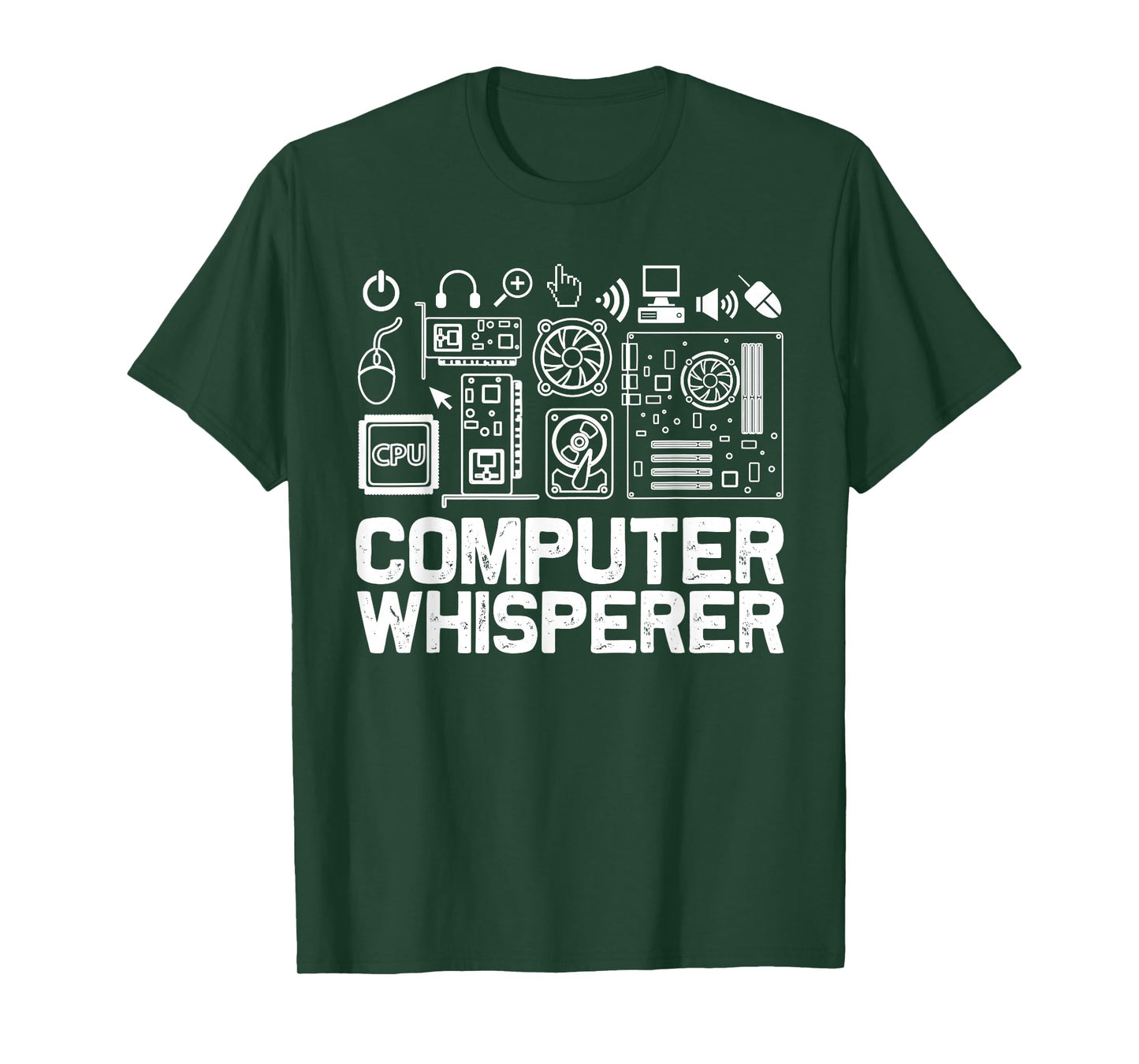 Computer Whisperer Shirt IT Tech Support Nerds Geek T-Shirt