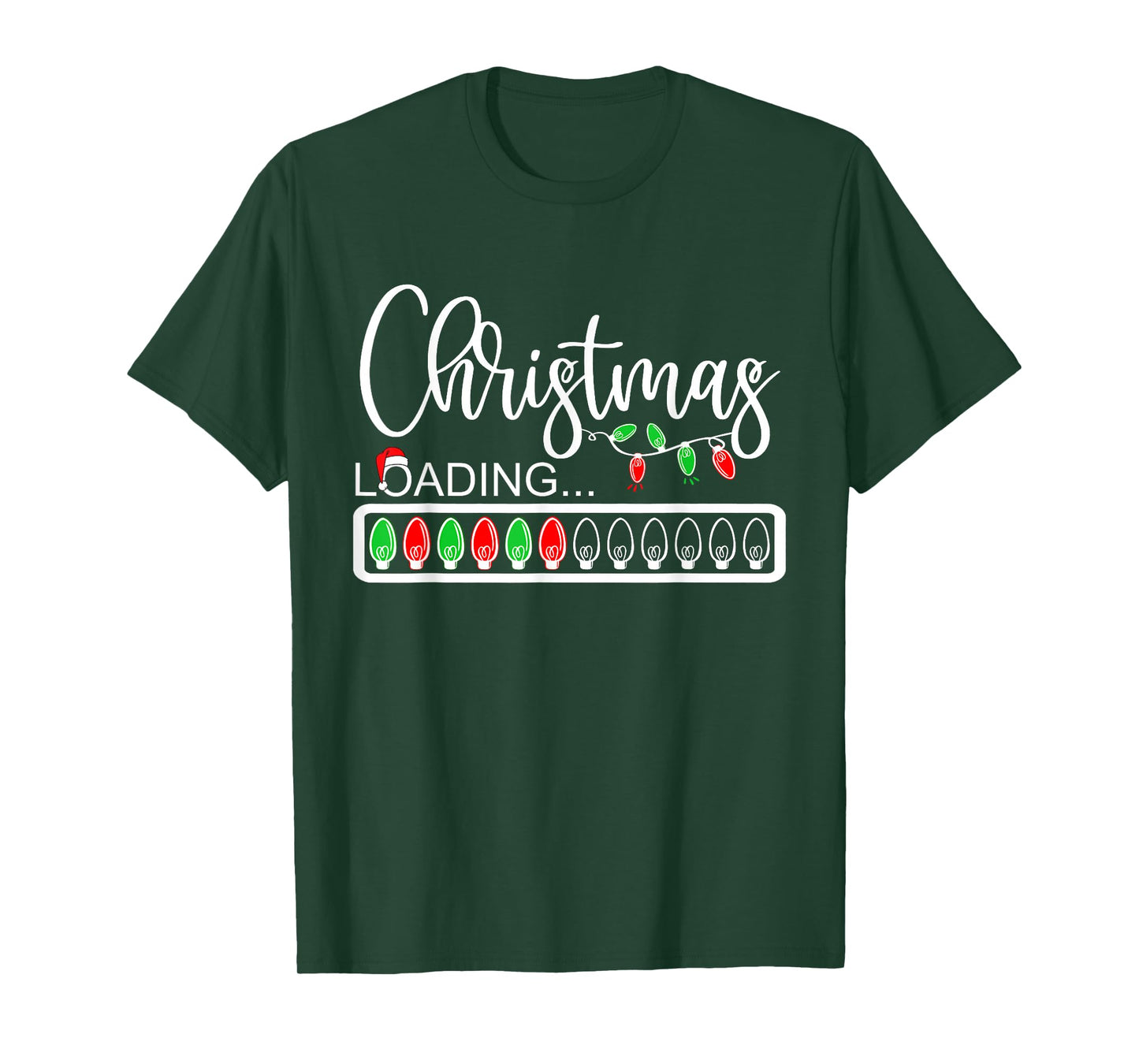 Christmas Break Loading Funny Xmas Holiday Teachers Women T-Shirt